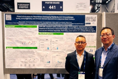 Dr Shisong Jiang and Dr Nam Park at ASCO 2026