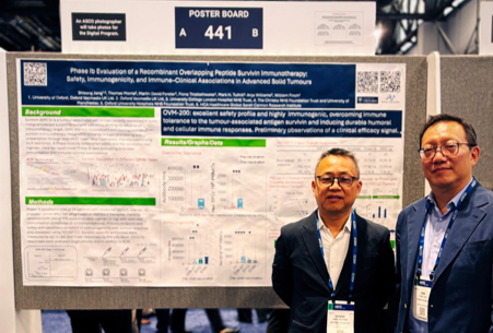 Dr Shisong Jiang and Dr Nam Park at ASCO 2026